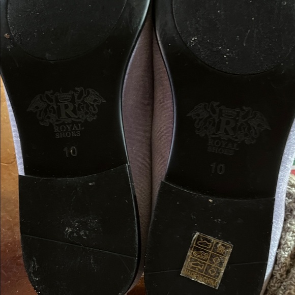 Lavender Loafers with Gold Buckle - Picture 5 of 10